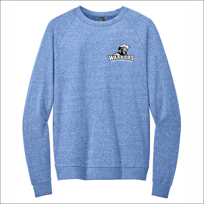 Trinity Lutheran Staff Perfect Tri-Blend Fleece Lightweight Crewneck - Design A