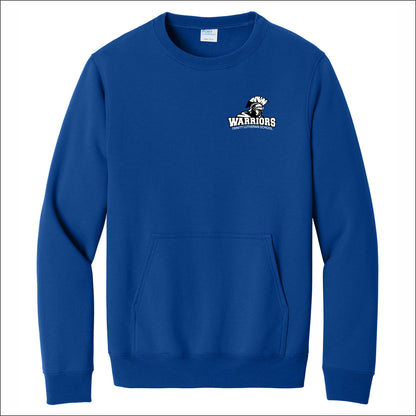Trinity Lutheran Staff Crewneck Pouch Pocket Sweatshirt - Design A