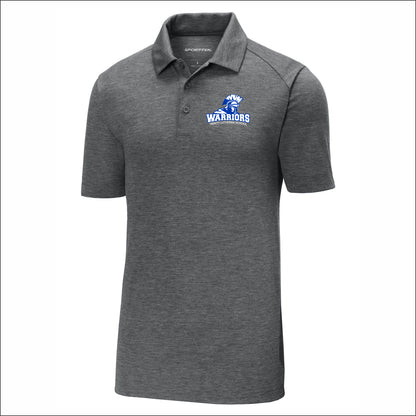 Trinity Lutheran Staff Tri-Blend Wicking Polo Shirt - Design A