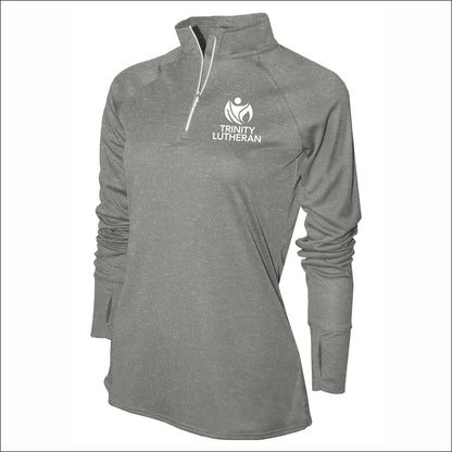 Trinity Lutheran Staff Ladies Performance 1/4 Zip - Design B