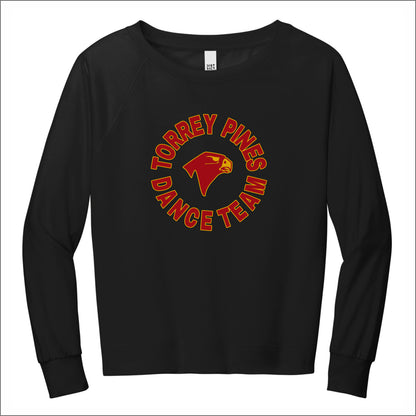 TPDT Ladies Featherweight French Terry Crewneck - Design A