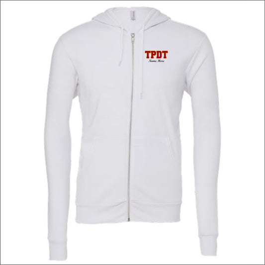 TPDT Sponge Fleece Full-Zip Hooded Sweatshirt