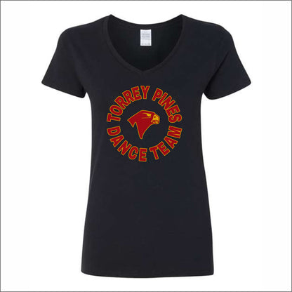 TPDT Ladies V-Neck T-shirt - Design A