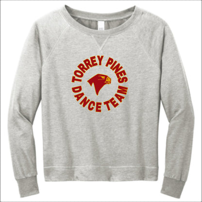 TPDT Ladies Featherweight French Terry Crewneck - Design A