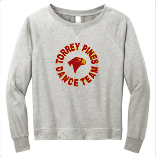 TPDT Ladies Featherweight French Terry Crewneck - Design A