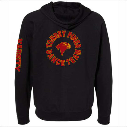 TPDT Ltwt Loopback Terry Full Zip Hoodie - Des. C