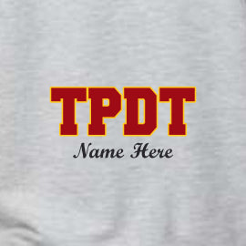 TPDT Ltwt Loopback Terry Full Zip Hoodie - Des. D