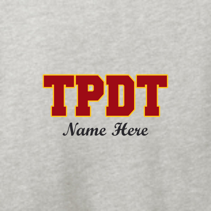 TPDT Ladies Medal Full Zip Hoodie - Design D
