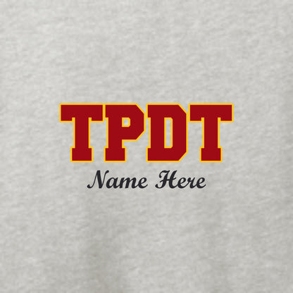 TPDT Ladies Medal Full Zip Hoodie - Design D