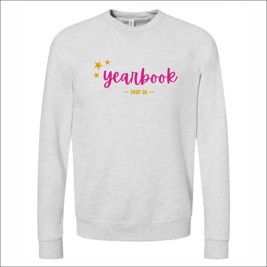 TPHS Yearbook Sponge Fleece Raglan Crewneck Sweatshirt