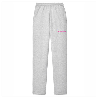 TPHS Yearbook Open Bottom Sweatpants with pockets