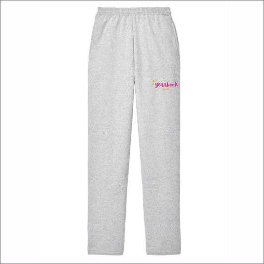 TPHS Yearbook Open Bottom Sweatpants with pockets