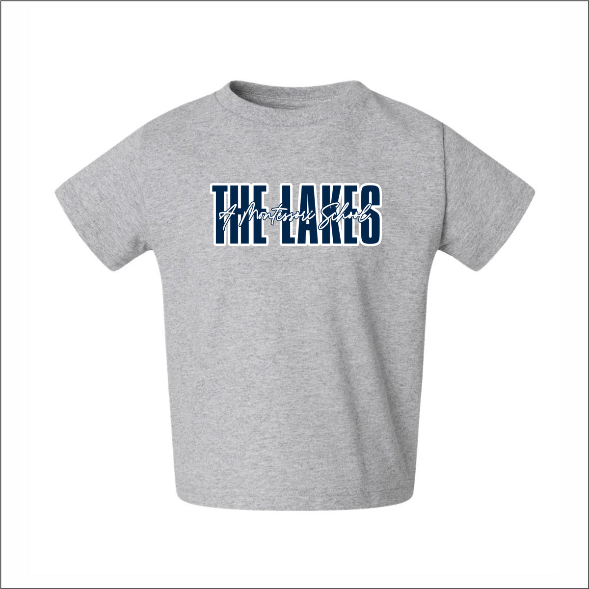 The Lakes Montessori Toddler Cotton Jersey T - Des. A