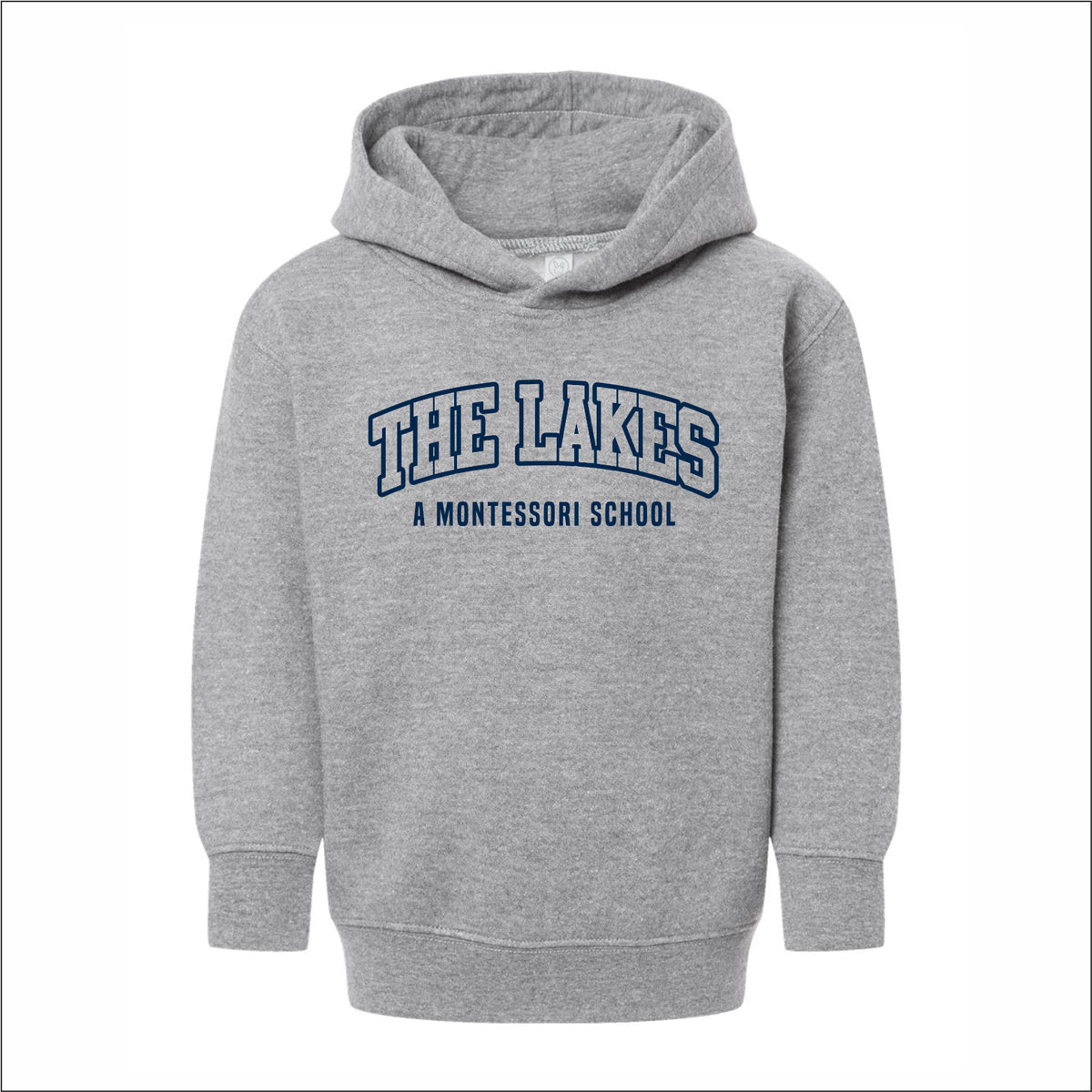 The Lakes Montessori Toddler Pullover Fleece Hoodie - Des. C