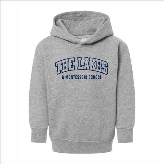 The Lakes Montessori Toddler Pullover Fleece Hoodie - Des. C