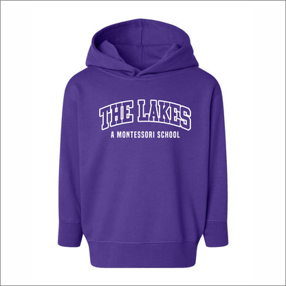 The Lakes Montessori Toddler Pullover Fleece Hoodie - Des. C