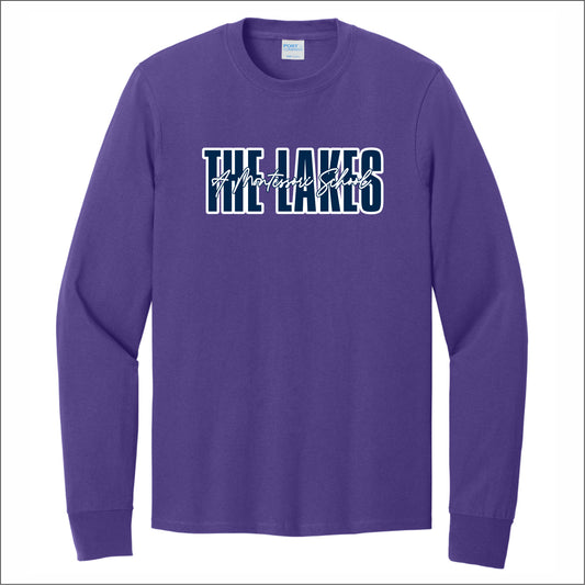 The Lakes Montessori Long Sleeve T-shirt - Des. A