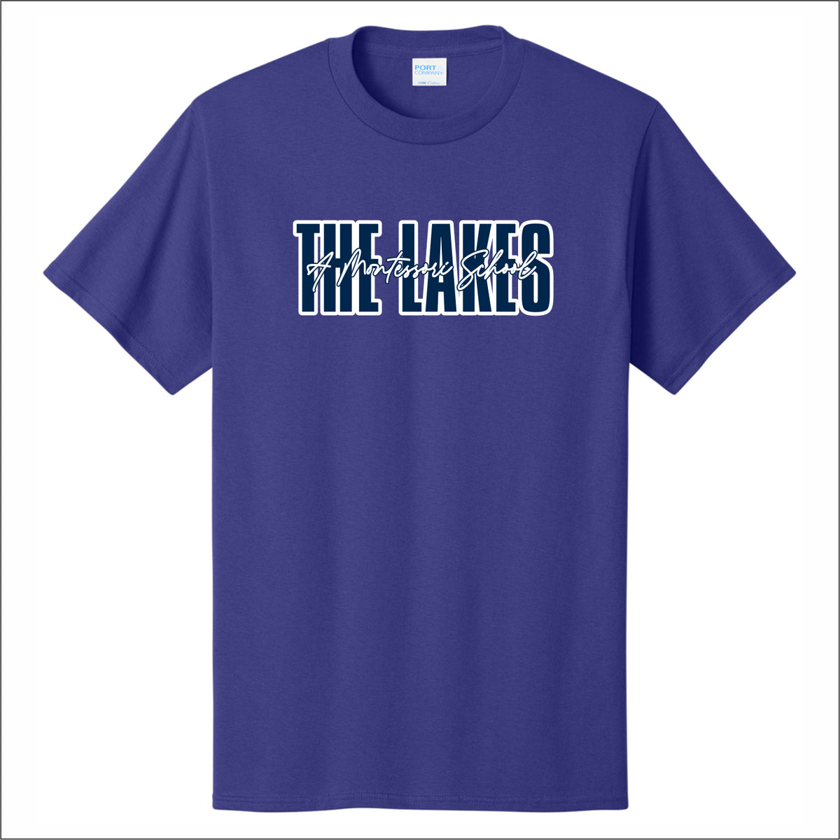 The Lakes Montessori Short Sleeve T-shirt - Des. A