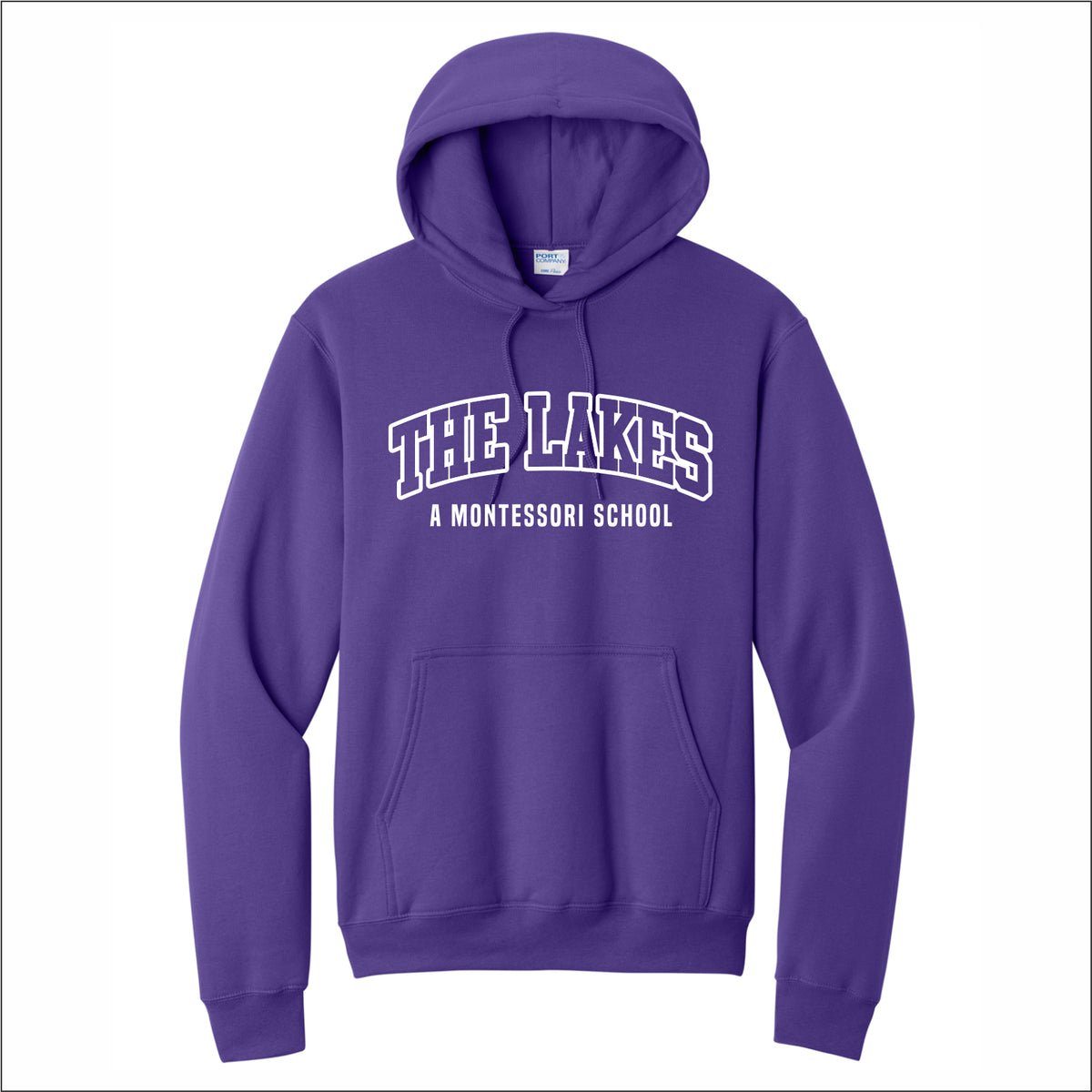 The Lakes Montessori Hooded Sweatshirt - Des. C