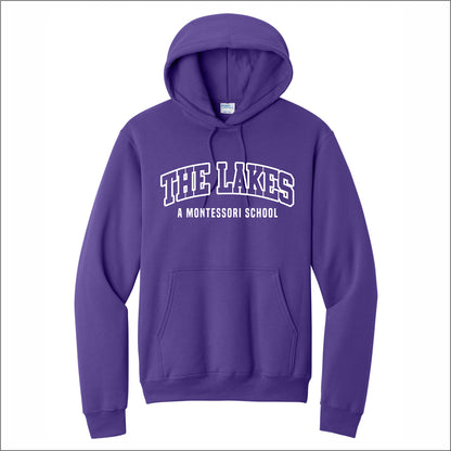 The Lakes Montessori Hooded Sweatshirt - Des. C