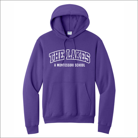 The Lakes Montessori Hooded Sweatshirt - Des. C