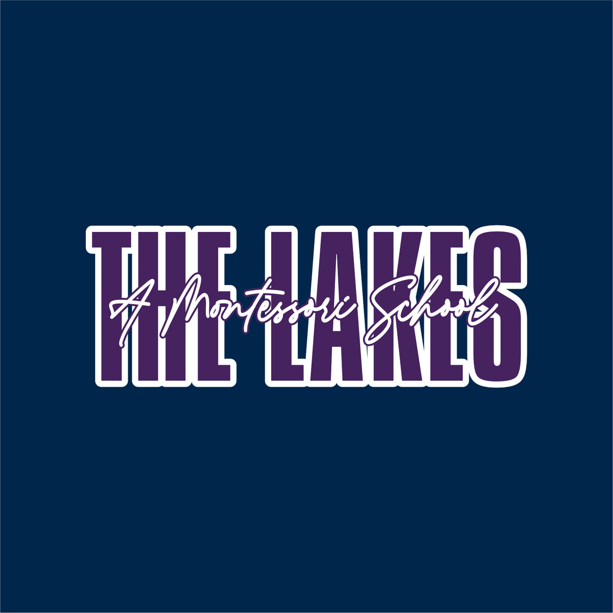 The Lakes Montessori Toddler Cotton Jersey T - Des. A