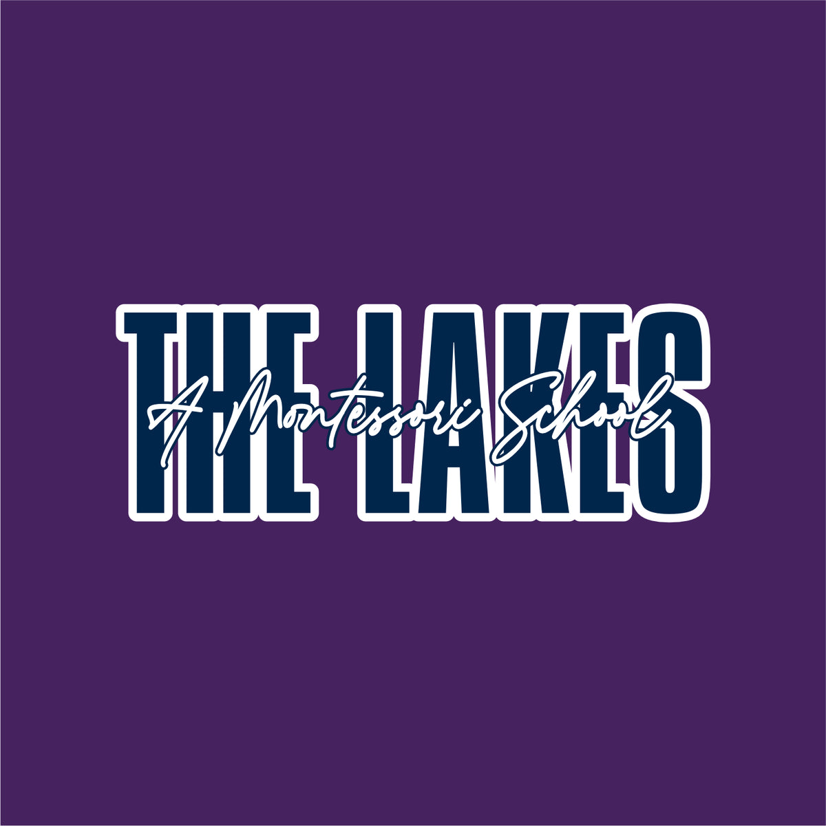 The Lakes Montessori Toddler Cotton Jersey T - Des. A