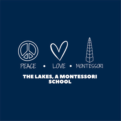 The Lakes Montessori Toddler Cotton Jersey T - Des. B