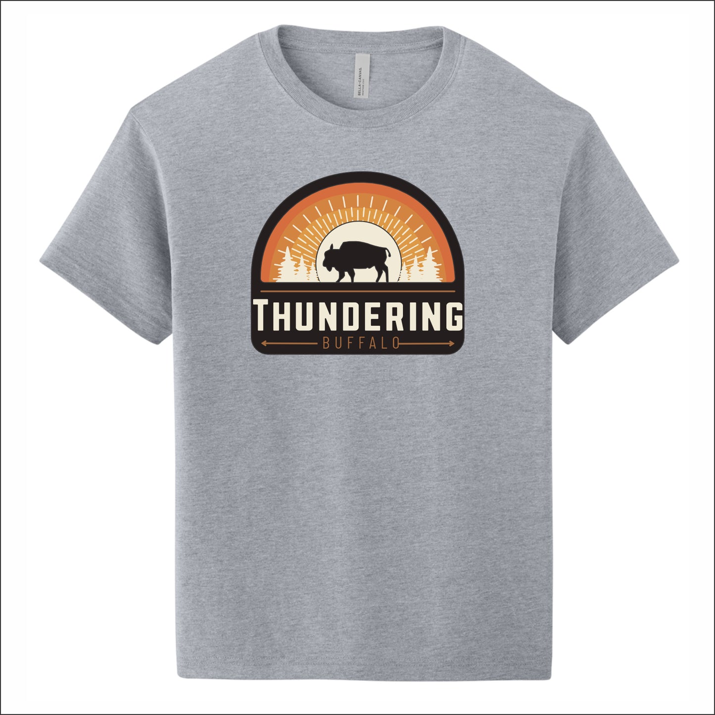 Thundering Buffaloes Heavyweight Cotton T-shirt