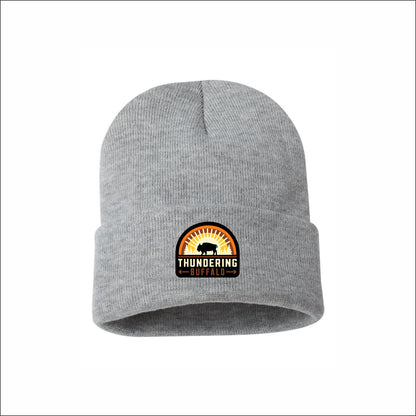 Thundering Buffaloes Knit Cuffed Beanie