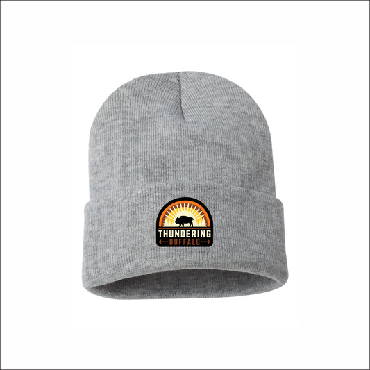 Thundering Buffaloes Knit Cuffed Beanie