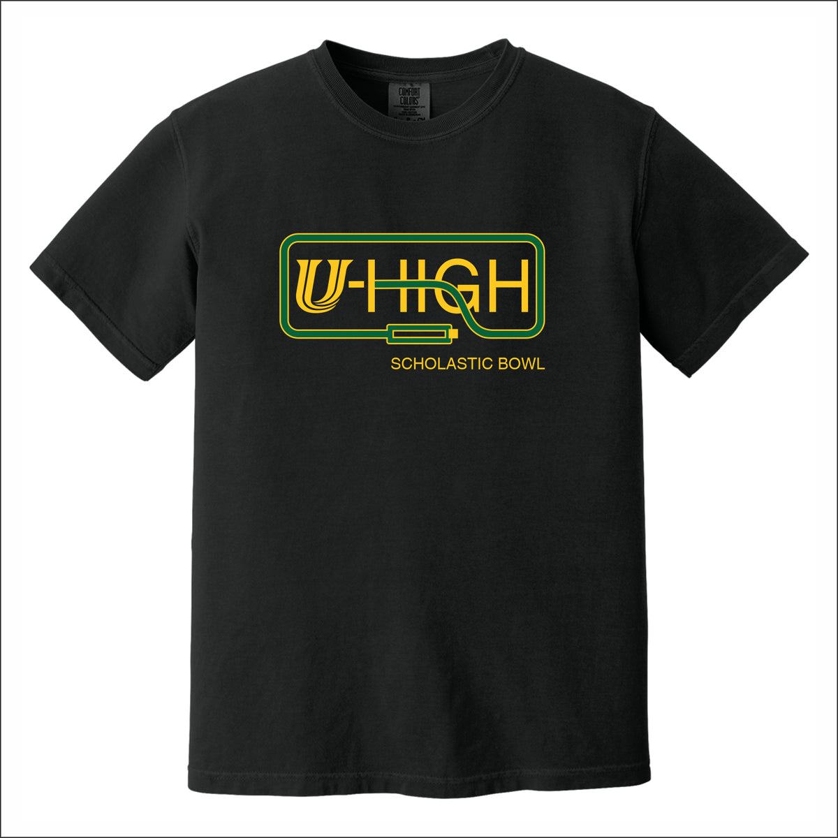 U-High Scholastic Bowl Garment Dyed T-shirt