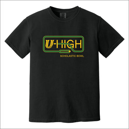 U-High Scholastic Bowl Garment Dyed T-shirt