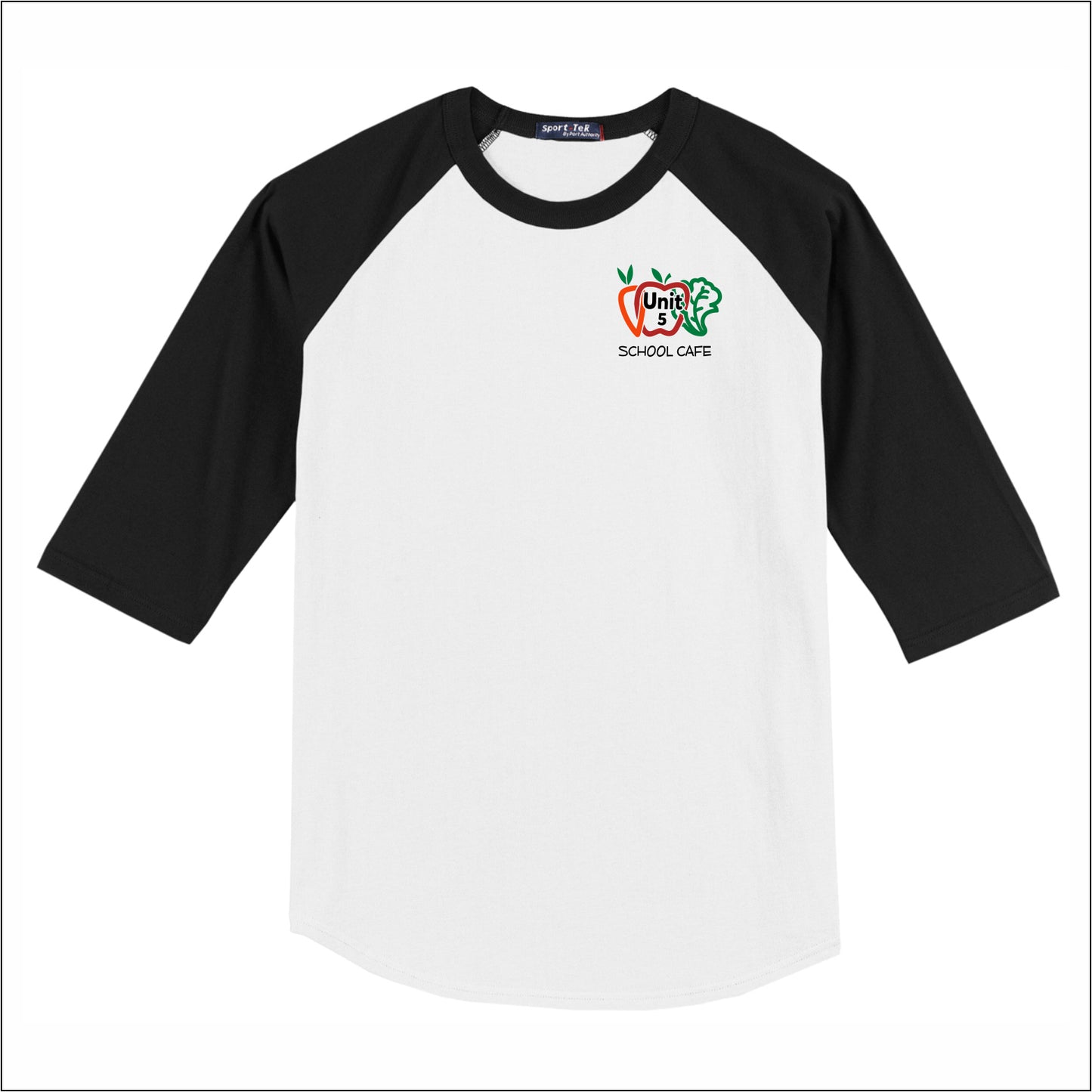 Unit 5 Food Service 3/4 Sleeve Baseball T-shirt