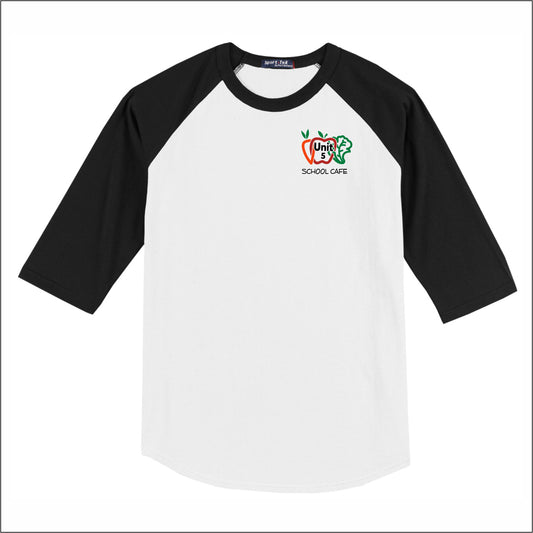 Unit 5 Food Service 3/4 Sleeve Baseball T-shirt