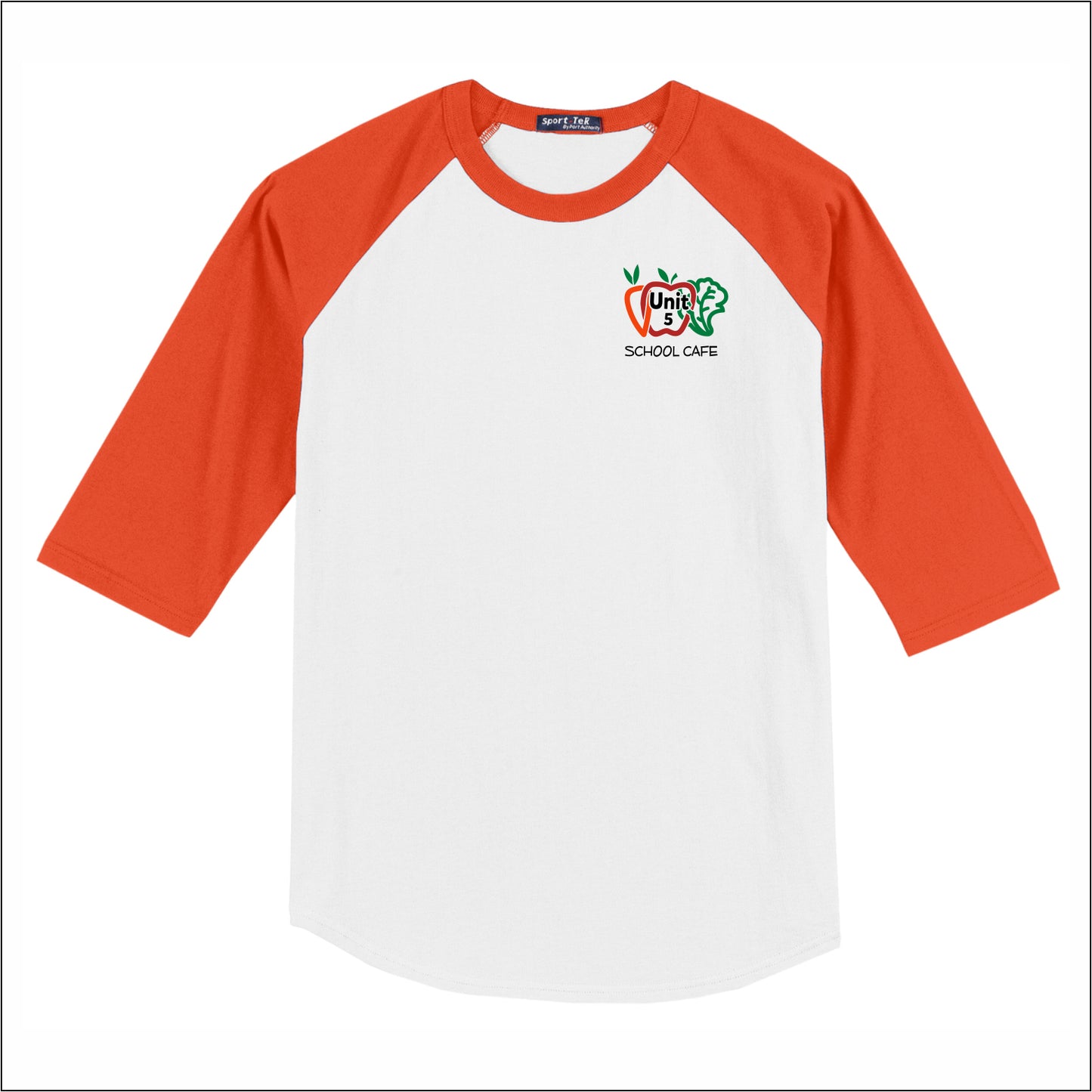 Unit 5 Food Service 3/4 Sleeve Baseball T-shirt
