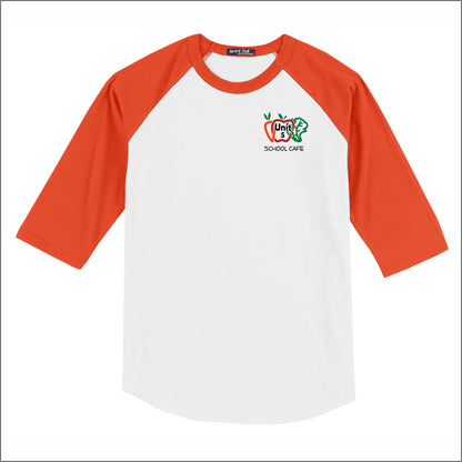 Unit 5 Food Service 3/4 Sleeve Baseball T-shirt