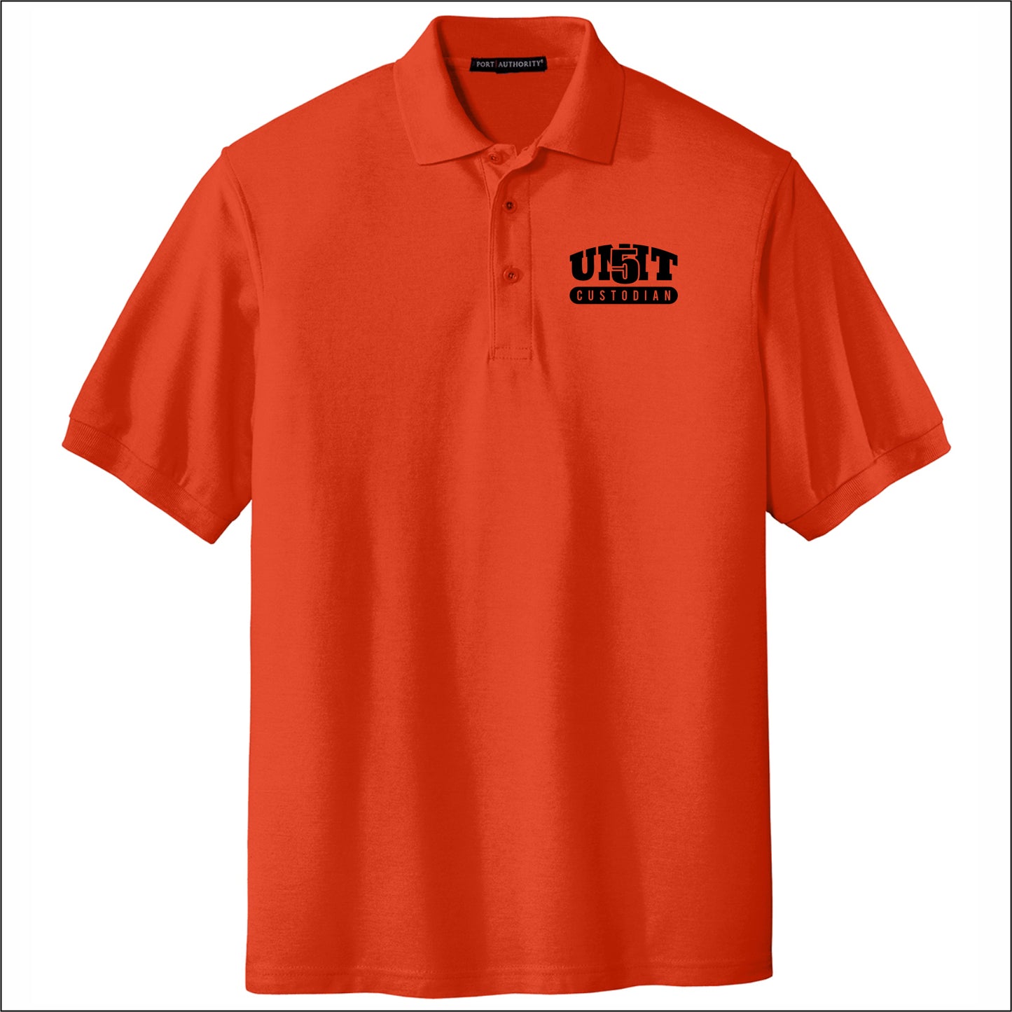 Unit 5 Custodians Silk Touch Polo Shirt