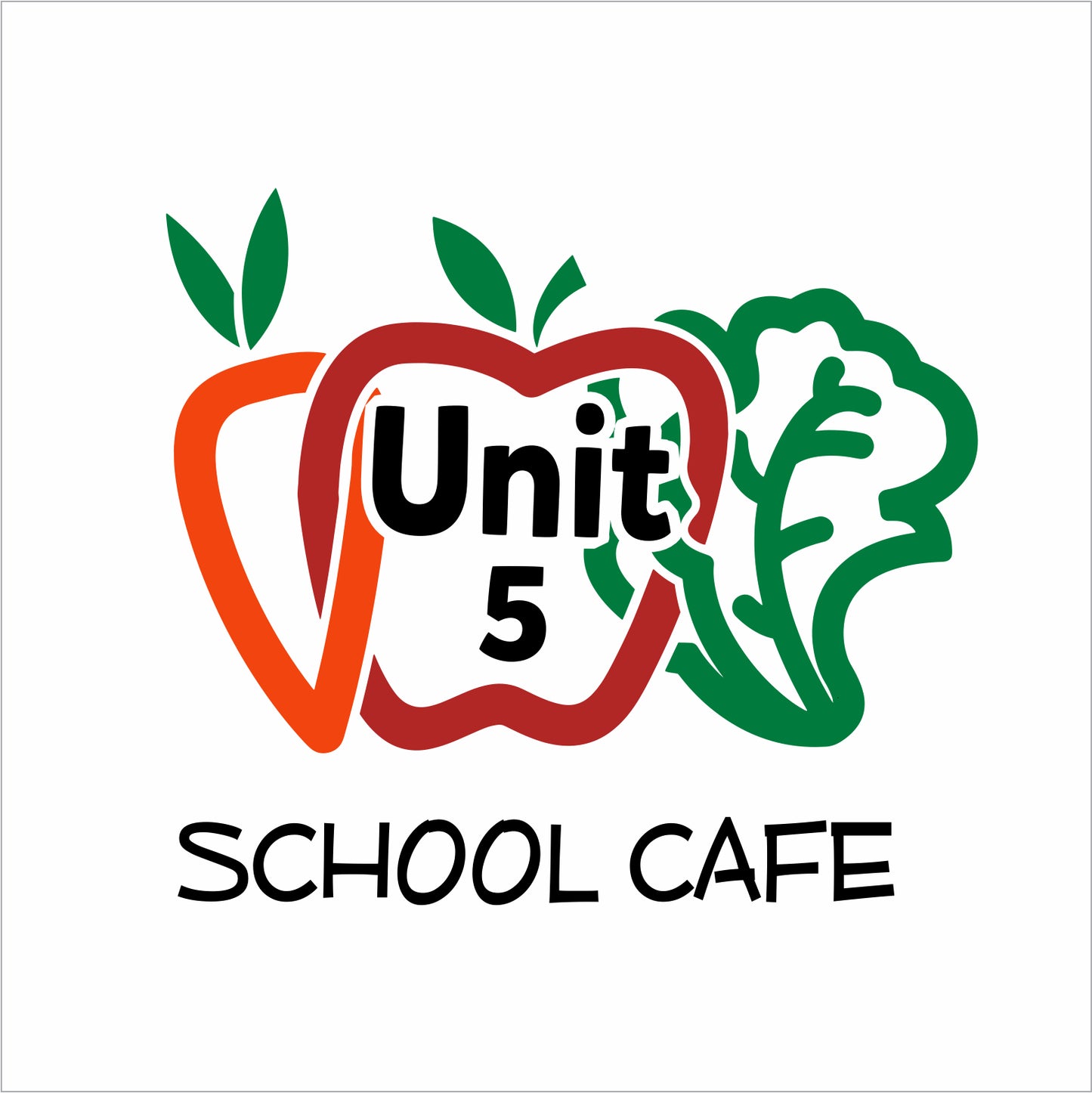 Unit 5 Food Service 3/4 Sleeve Baseball T-shirt