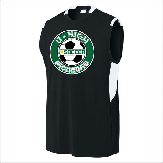 U-High Boys Soccer Performance Club Sleeveless V-Neck T