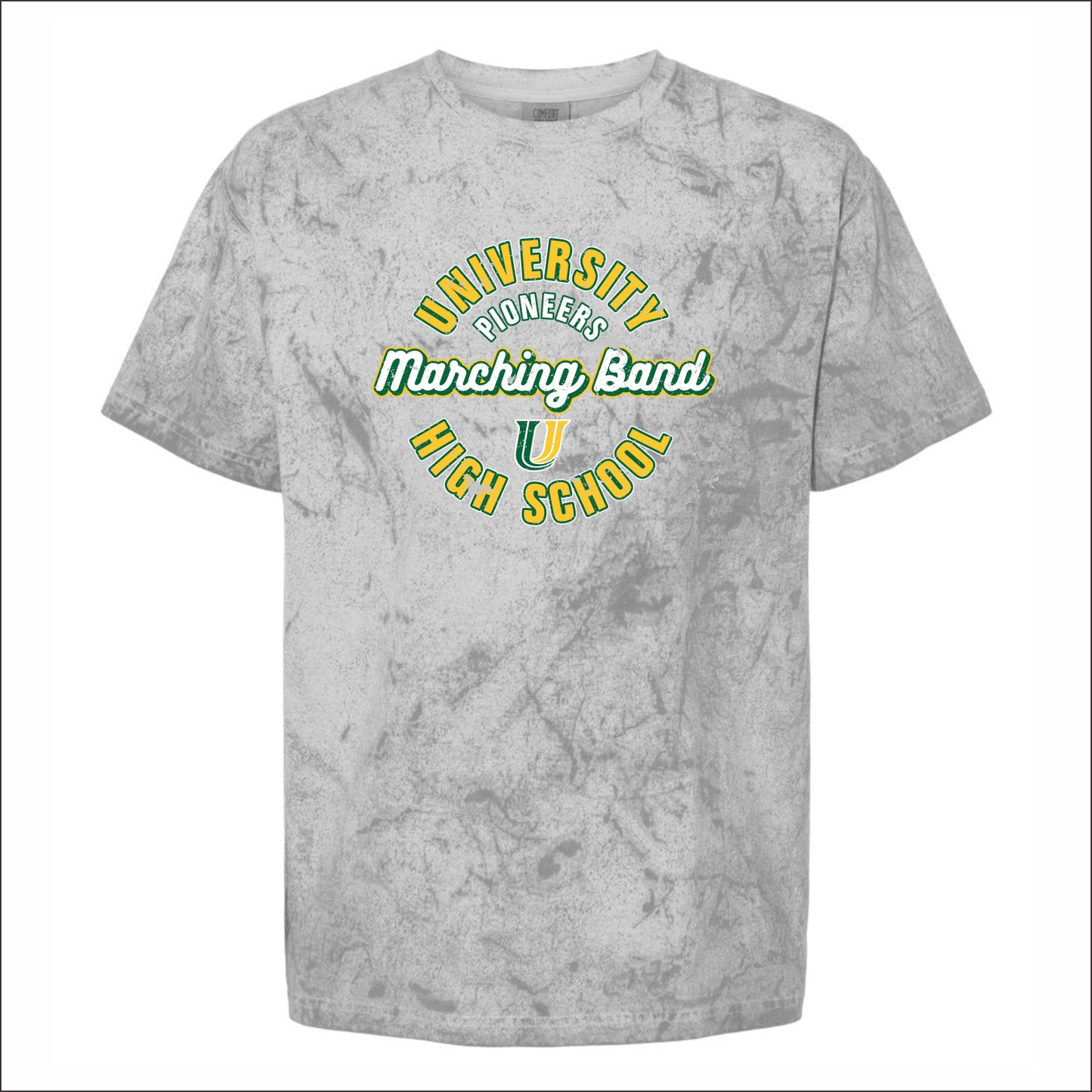 U-High Marching Band Color Blast Short Sleeve T-shirt