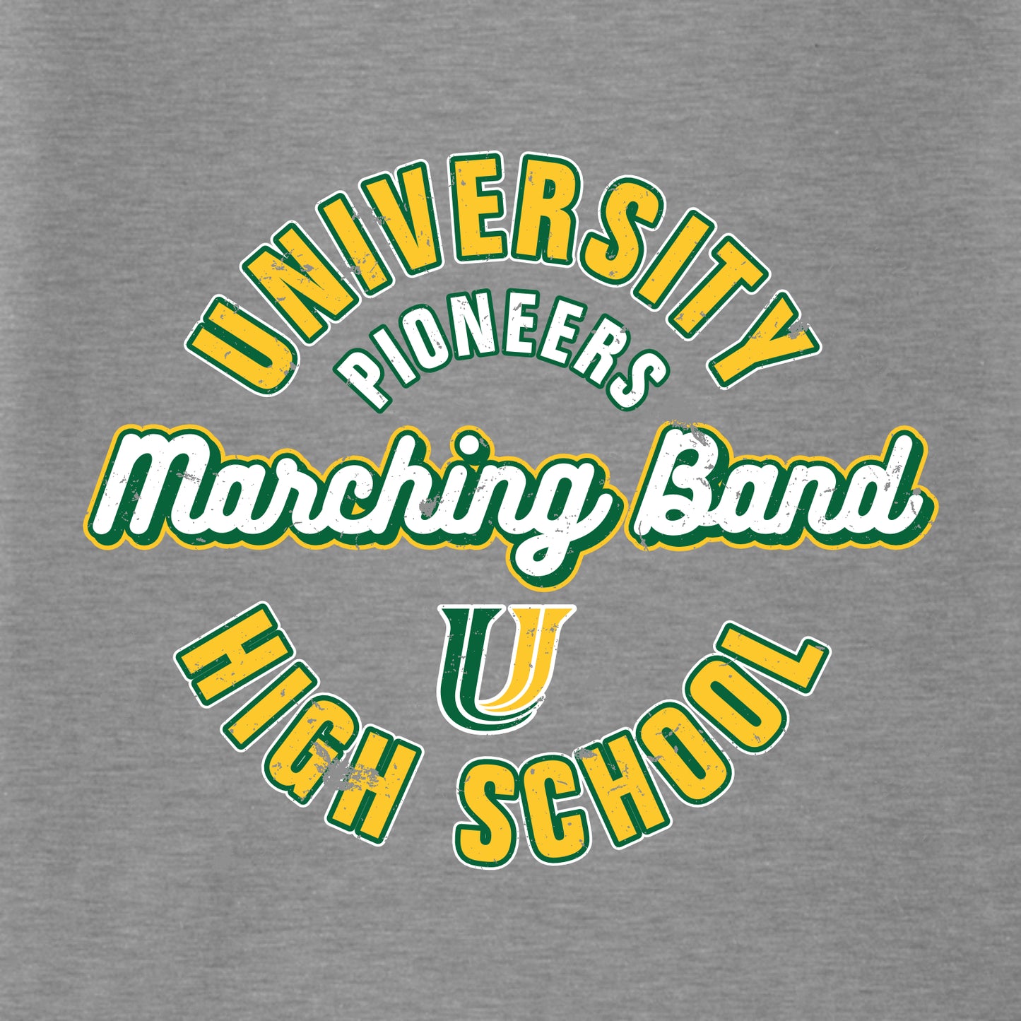 U-High Marching Band Hooded Sweatshirt