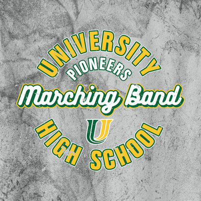 U-High Marching Band Color Blast Short Sleeve T-shirt