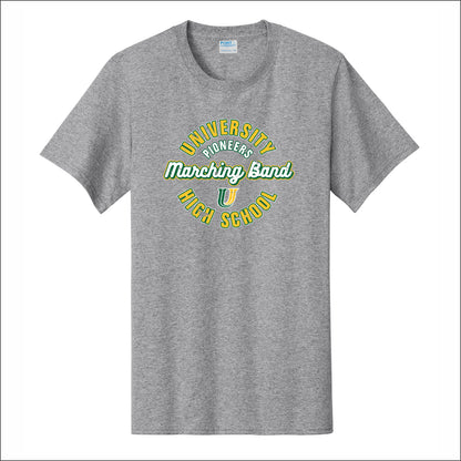 U-High Marching Band Short Sleeve T-shirt - Des. B