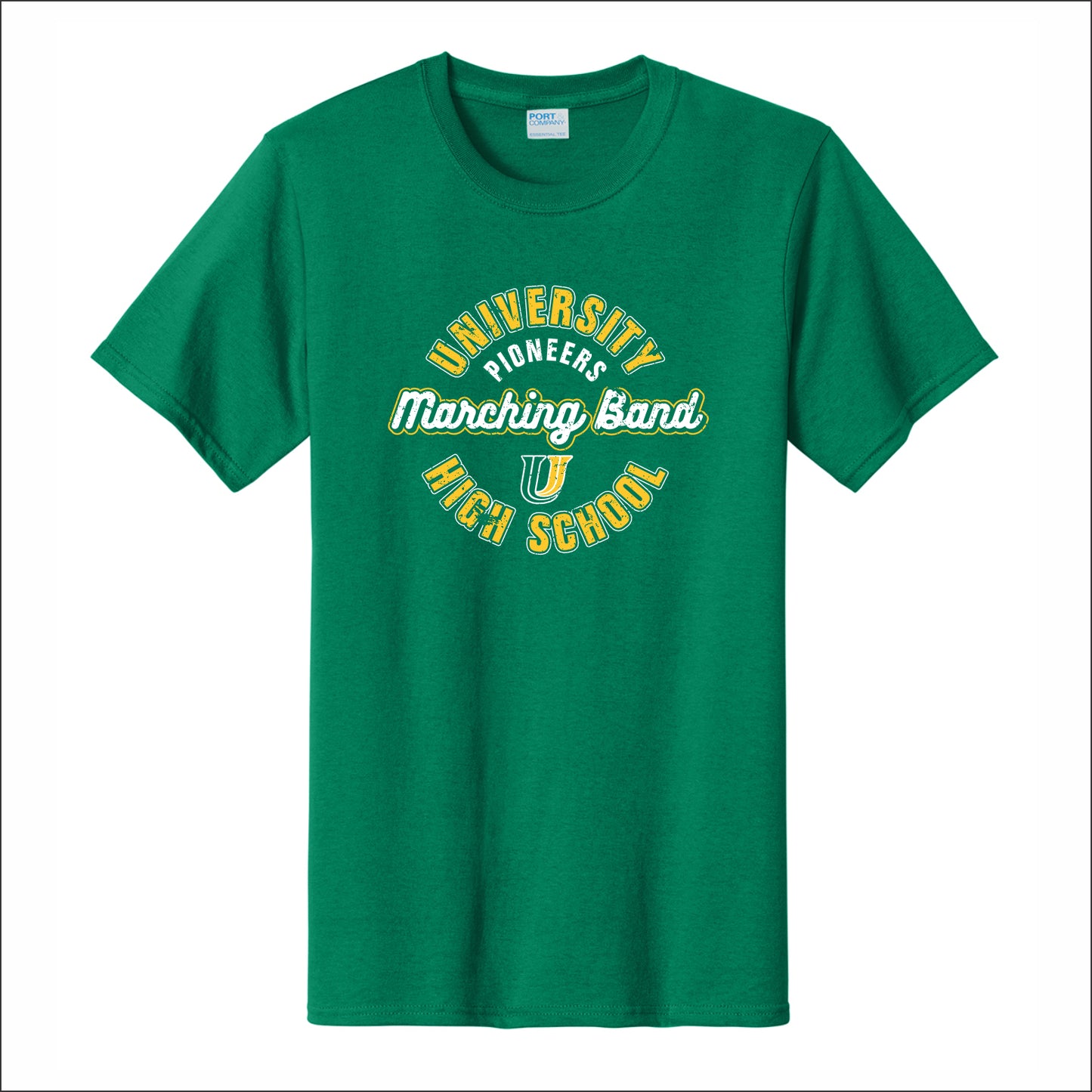 U-High Marching Band Short Sleeve T-shirt - Des. B