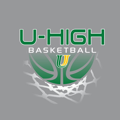 U-High Girls Basketball Crewneck Sweatshirt - Design A