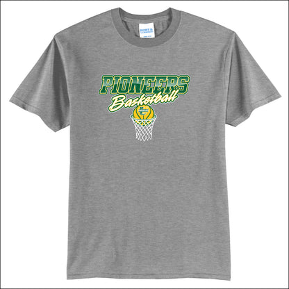 U-High Girls Basketball 50/50 Short Sleeve T-shirt - Design B
