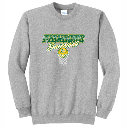 U-High Girls Basketball Crewneck Sweatshirt - Design B
