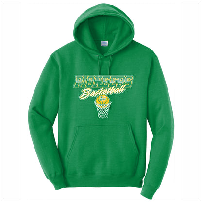 U-High Girls Basketball Hooded Sweatshirt - Design B