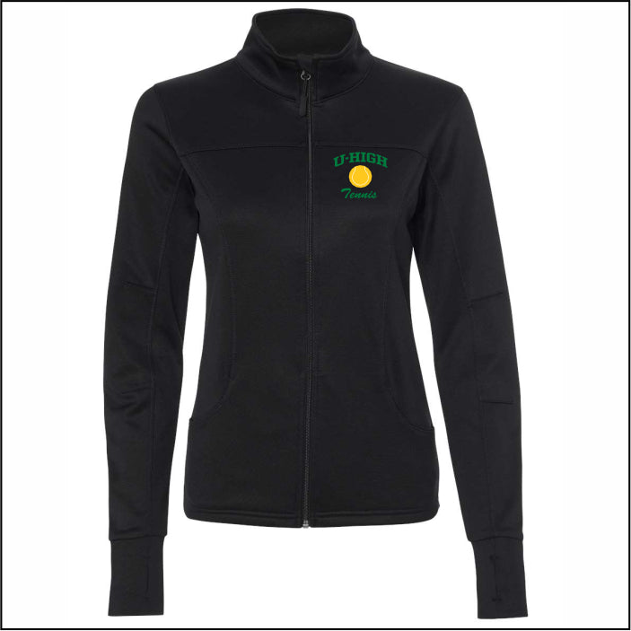 U-High Girls Tennis Ladies Poly-Tech Full-Zip Track Jacket